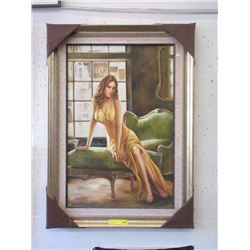 Large Framed Canvas Wall Art