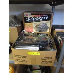 Image Projector & Case of Electronics Accessories