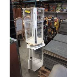 2 Rotating Counter Top Jewelry Racks