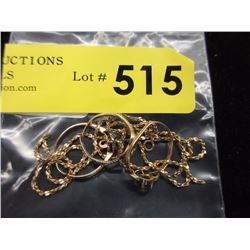 7 Grams of Scrap 10 KT Gold Jewelry - Some Stones