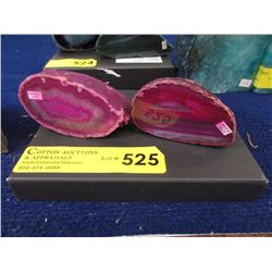 2 Brazilian Purple Geode Sections