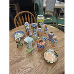 17 Pieces of Vintage Luster China