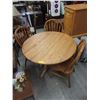 Image 1 : Pine Kitchen Table with 3 Chairs
