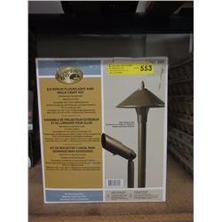 New Exterior Floodlight & Walk Light Kit