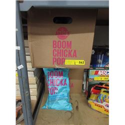 2 Cases of Boom Chicka Pop Popcorn