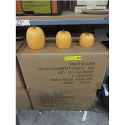 2 Cases of New Glitter Pumpkin Lights