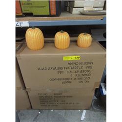 2 Cases of New Glitter Pumpkin Lights