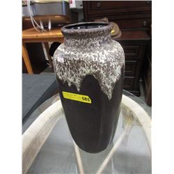 Large Drip Glaze Ceramic Vase