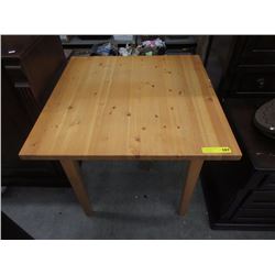 Condo Size Pine Kitchen Table