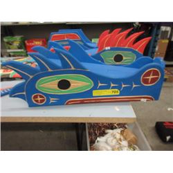 Signed Laurence Andrew Wolf Mask