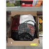 Image 1 : Box of Table Linens & Purses