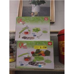 4 New Roto Champ Vegetable Slicers