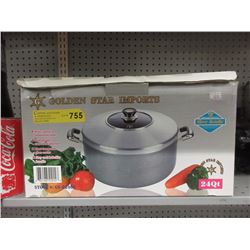 24 Quart Non Stick Pot with Lid