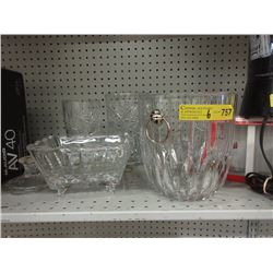 6 Pieces of Crystal & Glassware