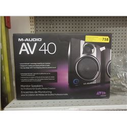 M-Audio AV 40 Monitor Speakers