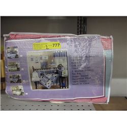 2 New 9 Piece Crib Bedding Sets