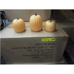 2 Cases of New Illuminated Glitter Pumpkins