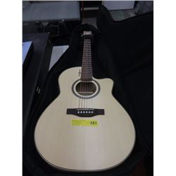 Simon Patrick Acoustic Guitar with Electric Pickup