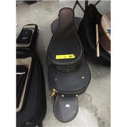 3 Empty Guitar & Ukulele Hard Cases