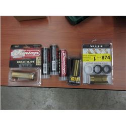 Steel & Brass Guitar Slides
