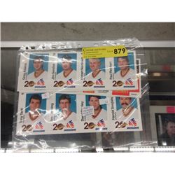 36 Vintage Mohawk and Shell Hockey Cards
