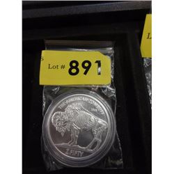 1 Oz. Silver Shield .999 Silver Art Round
