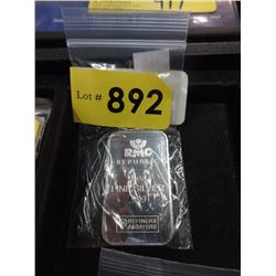 1 Oz. Republic Metals Corp. .999 Silver Bar