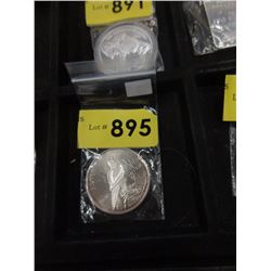 1 Oz. Liberty/Eagle .999 Silver Round