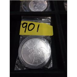 1 Troy Ounce .999 Fine Silver Round
