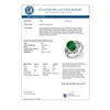 Image 2 : 2.75 CTW Emerald & Diamond Ring 10K White Gold - REF-42M8F - 11906