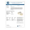 Image 3 : 0.70 CTW Certified VS/SI Diamond Solitaire Ring 18K Yellow Gold - REF-114T5X - 27533