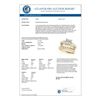 Image 3 : 2.1 CTW Certified VS/SI Diamond 3 Stone Princess Cut 2Pc Set 14K Yellow Gold - REF-507W3H - 32029