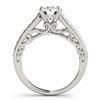 Image 2 : 1.4 CTW Certified VS/SI Diamond Solitaire Ring 18K White Gold - REF-375K5R - 27648