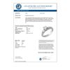 Image 2 : 0.50 CTW Certified VS/SI Diamond Ring 18K White Gold - REF-98M2F - 10130