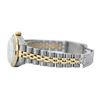 Image 2 : Rolex Men's Two Tone 14K Gold/SS, QuickSet, Diam/Sapphire Dial & Diam Bezel - REF-474Y5X
