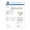 Image 3 : 1.4 CTW Certified VS/SI Diamond Bypass Solitaire Ring 18K Yellow Gold - REF-486M2F - 27683