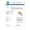 Image 3 : 1.25 CTW Certified Intense Yellow SI Diamond Solitaire Ring 10K Rose Gold - REF-179M3F - 32912