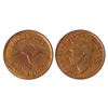 Image 1 : Australia, KGVI, Half Penny, 1951