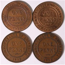 Australia, KGV, Penny, 1932-1933/2