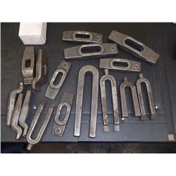 Lot of Machine Tie-Down Arms