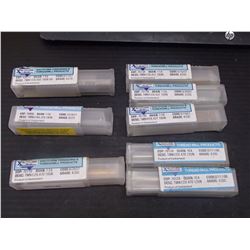 New Xactform Carbide Taps, 8 Total, See Desc for Sizes