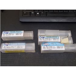 New Xactform Carbide Taps, 5 Total, See Desc for Info