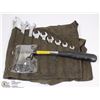Image 1 : NEW HATCHET & SET OF 9 WRENCHES