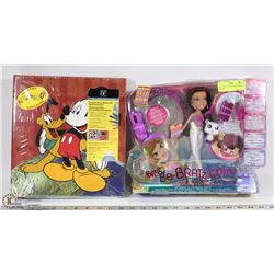 BRATZ DOLL AND NEW SCRAPBOOK BINDER