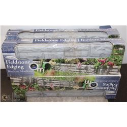 5 BOXES OF FIELDSTONE EDGING