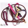 Image 1 : LOT OF 8 NEW DOG ITEMS INCL 6 COLLARS, 1 LEASH AND