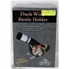Image 1 : NEW MALLARD DUCK WINE BOTTLE HOLDER