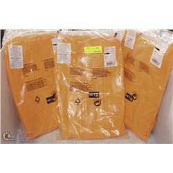 LOT OF 3 HI-VIZ  FIRE-RESISTANT FOX CREEK RAIN-