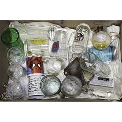 BOX W/LARGE ASSORTMENT OF FUNNY BEER