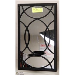 MIRRORED CANDLE WALL HANGER